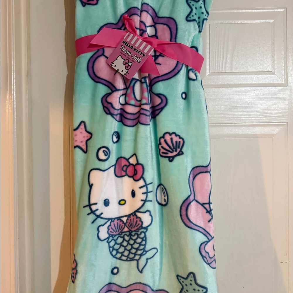 Hello Kitty HTF Mermaid Blanket